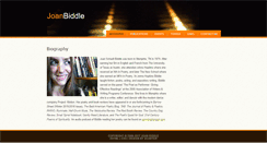 Desktop Screenshot of joanbiddle.net
